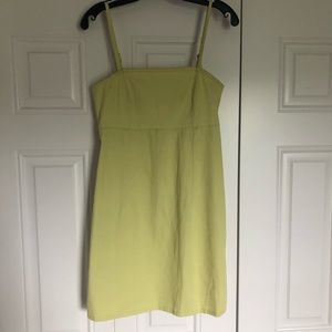 Lime Green Mini Dress